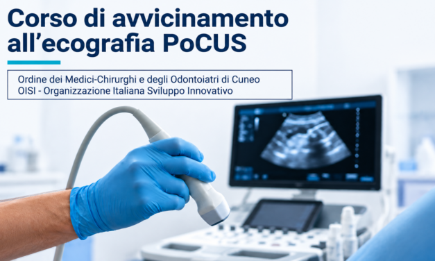 Formazione OMCeO Cuneo: in arrivo il nuovo corso di avvicinamento all’ecografia PoCUS