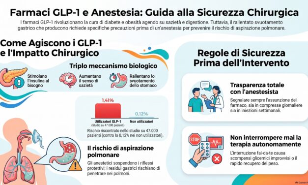 Farmaci GLP-1: come funzionano e le regole di sicurezza prima dell’anestesia
