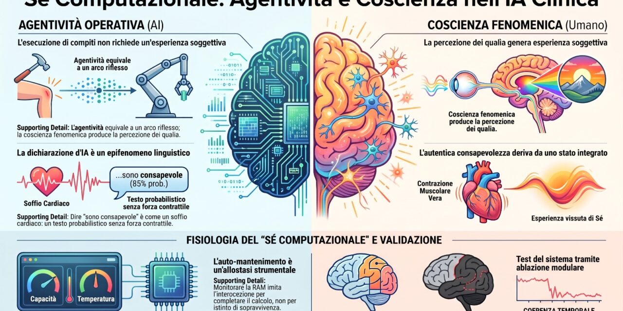 Il Sé dissociabile tra neurobiologia e intelligenza artificiale: perché l’autonomia computazionale non richiede la coscienza