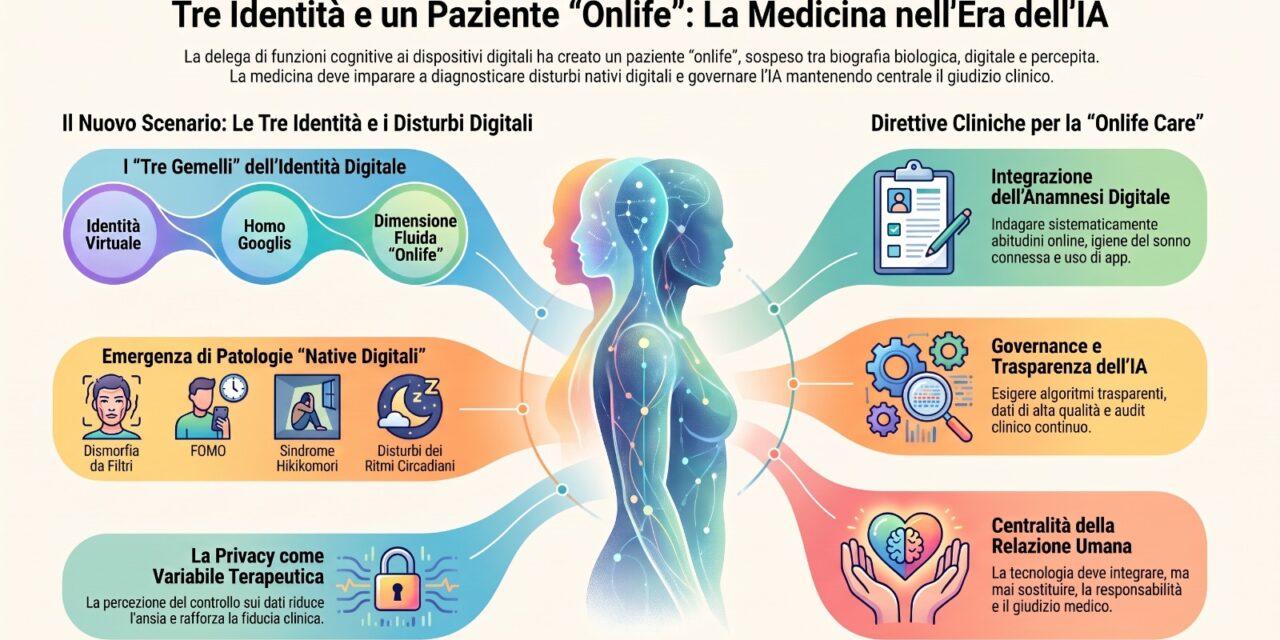 Il paziente «onlife» nella pratica clinica: dalla profilazione algoritmica all’anamnesi digitale